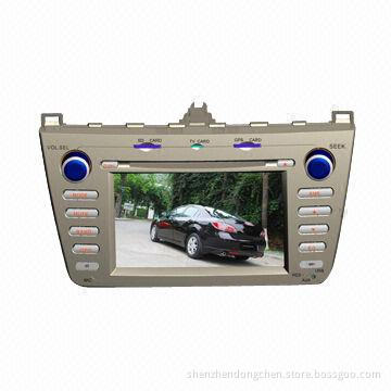 Car DVD with GPS Player, Supports USB/SD, Auto Rear Viewing Function, 65W x 4 High-powered Output